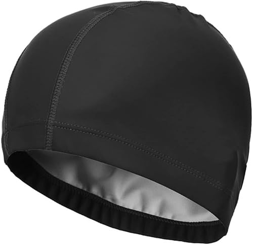 Androxeda Unisex Gorro de Natación Piscina Mujer y Hombre Gorro de Piscina para Pelo Largo y Corto Gorros de Baño Impermea...