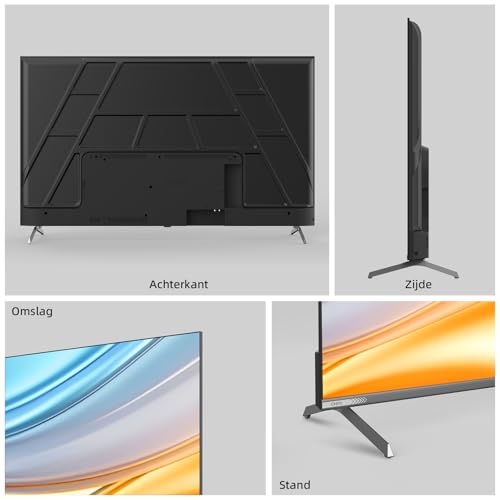 CHiQ U43QM9G,Smart TV 43 Inch,Google QLED TV met HDR,Google TV,Metal Frameless,Dolby Audio - Afbeelding 8