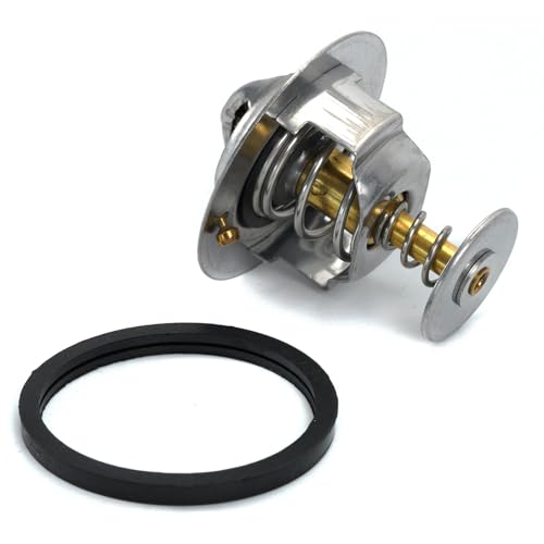 MAXWIN Coolant Thermostat Fit 2006-2010 for Dodge H100 2.5L, 2008-2016 for Mitsubishi L200 2.4L, 2002-2010 for Mitsubishi Lancer 2.0L, 1997-2002 Mirage 1.5L, 1993-2002 Mirage 1.8L
