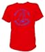 Produktbild Artdiktat Herren T-Shirt - Rostock ist Keine Stadt - Rostock ist Religion, Größe XXXL, rot