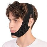 Anti Snoring Chin Strap, Chin Strap for Sleeping Comfortable, Premium Airflow Jaw Strap for Men and Women...