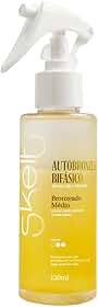 Skelt Autobronzeador Bifásico 120ml | Bronze Natural De 7 A 12 Dias, Intensidade Média, Com Fragrância Grand Bahama E Aplicação Fácil Com Luva | Uso Após Banho