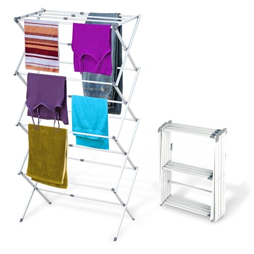 BLACK+DECKER 4-Tier Expandable Drying Rack
