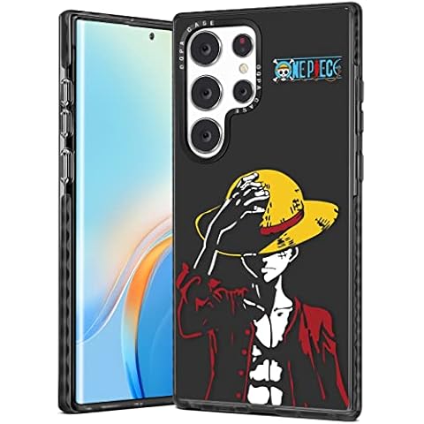 Ulirath for Samsung Galaxy S22 Ultra Case Cute Cartoon Teen Girls Designed Cases Cool Character Unique Black Piece Phone Cover for S22 Ultra 5G 6.8 Inch Cover