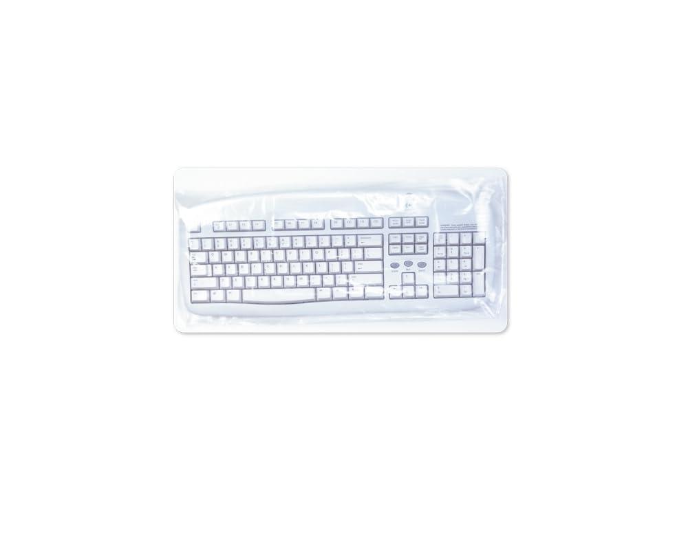 Premium Plus ONE158 Keyboard Sleeves Standard 6.25" X 21" Soft Pliable Polypropylene 500/Bx