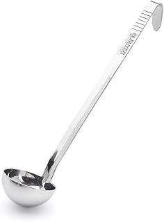 DE BUYER 1830 Qualité Supérieur Série 3130.08 pollepel Ø 8 cm 39 cm lengte roestvrij staal