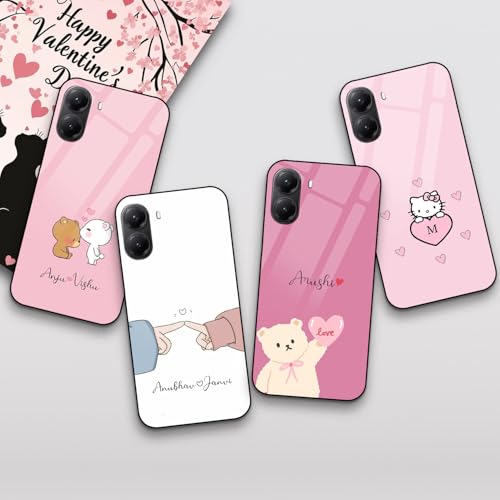 Image of COLORflow Back Cover Compatible with Poco X7 Pro 5G | Vibe Valentine Love Customized | Shockproof TPU Bumper with Camera Protection Back Cover Compatible with Poco X7 Pro 5G