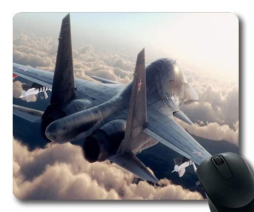 Aircraft,Mouse mat,Fighter Cleric multiclass 5e,Mouse Pad with Stitched Edges