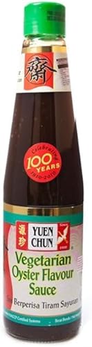 Yuen Chun Vegetarian Oyster Sauce 420ml - 2 Pack in a Premier Life Store Box