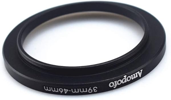 39mm to 46mm Camera Filters Ring Compatible All 39mm Camera Lenses or 46mm UV CPL Filter Accessory - 5