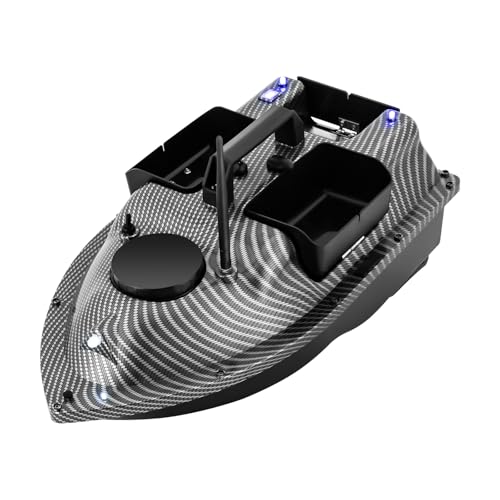 INPAITOO RC Bait Boat, 600m/1968ft Long-Distance Control Dual Motor RC