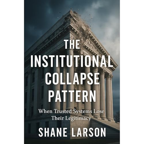 The Institutional Collapse Pattern Audiolibro Por Shane Larson arte de portada