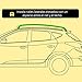 HOMCOM Juego de Barras para Techo Aluminio Universal Baca Portaequipajes Coche con...