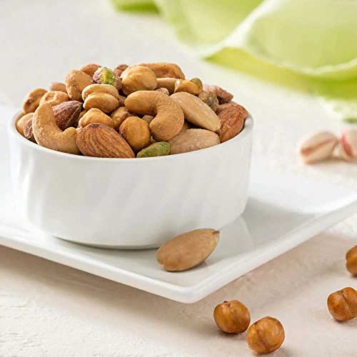 Image of Paper Boat Protein Crunch, Premium Nuts SuperMix, Healthy Trail Mix Dry Fruits | Almonds I Cashews I Pistachio I Chickpeas | Dryfruit Pouch (200 gm)