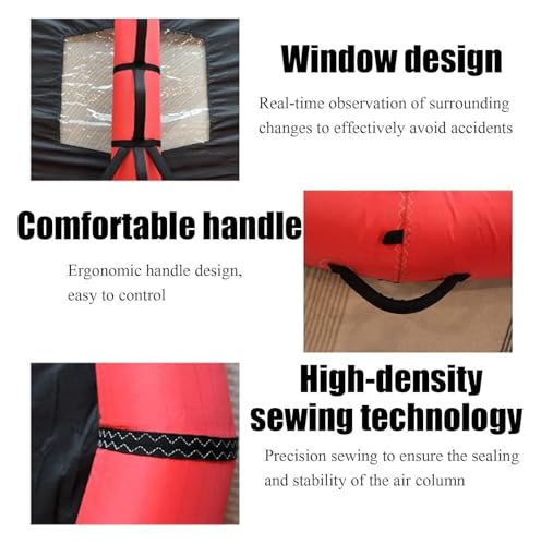 AEDNX Windsurfing Board,Inflatable Foil Hydrofoil, Surfing Kite Surfboard Wind Wing 4m3/5m3/6m3 Wing Foil Kitesurfing Inflatable Wing Wind Surfing Kite(6m3)