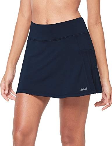 BALEAF Women’s High Waisted Tennis Skirts Pleated Golf Skorts Skirts with Ball Pockets