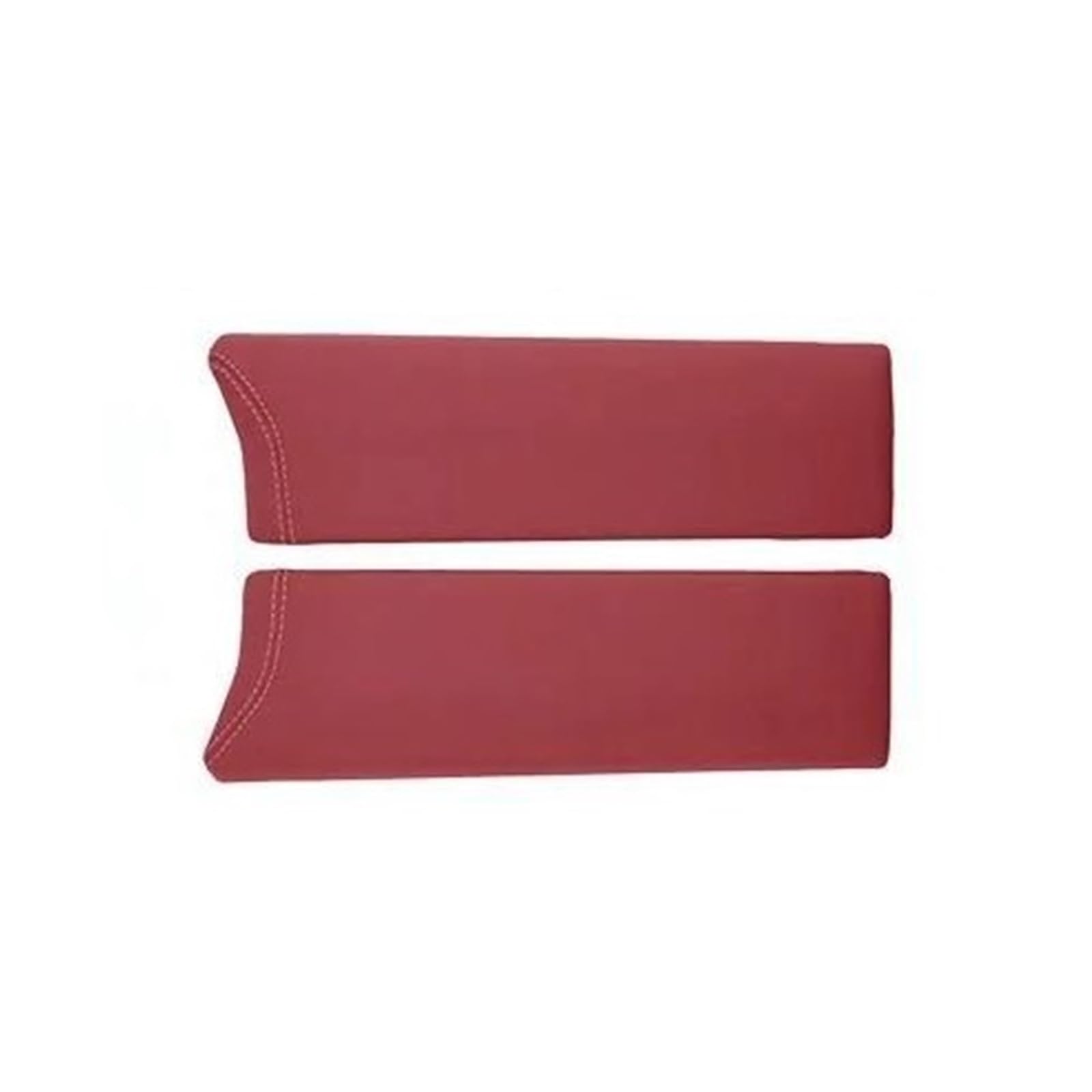Fcaopcwama Red For Bmw 5 Series I5 G60 2024-2025 Car Armrest Box Cover Plate Carbon Fiber Pattern Decorative Abs Leather Car Armrest Storage Box