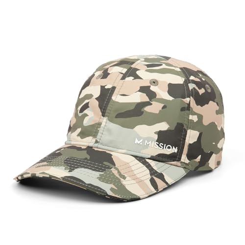 Image of MISSION Cooling Performance Hat, Unstructured Low-Profile Adjustable Fit - UPF 50 - for Running, Workouts & Outdoors