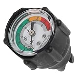 BESTYASH Kayak Pressure Gauge Inflatable Boat Air Meter with Dual Scale for Surfboard Pump Use Outdoor Water