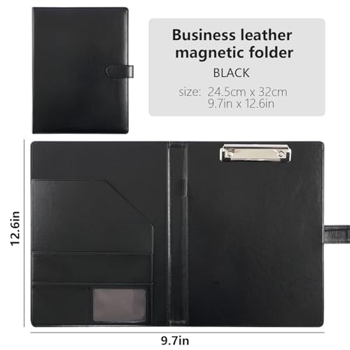 Porte-documents en similicuir Mymazn organiseur de documents format lettre