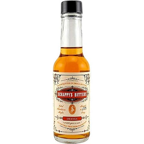 Scrappy's Bitters - Orange, 5 ounces - Organic Ingredients, Finest Herbs and Zests, No Extracts, Artificial Flavors, Chemicals or Dyes. Made in the USA Cover