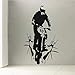 Produktbild Wandaufkleber anpassbare Anzahl Fahrrad Wandaufkleber Vinyl Wandtattoo Tapete Wand Tattoo 56X95Cm Größe kann angepasst werden