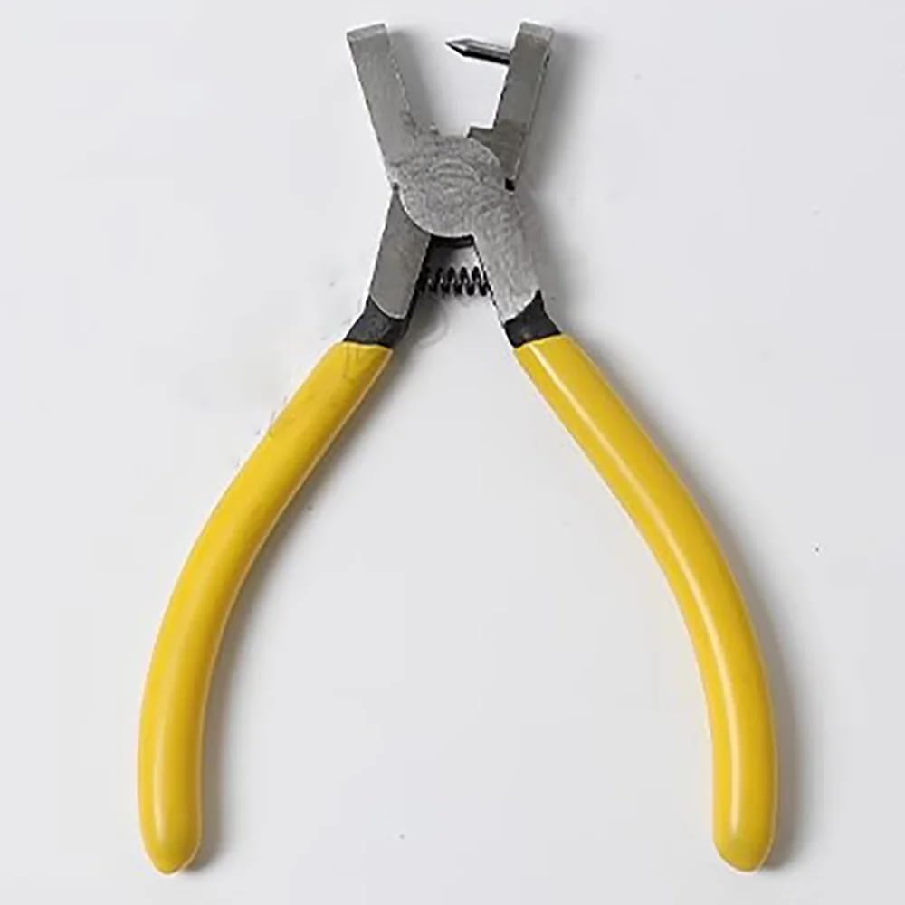 High-Temperature Resistant Tungsten Steel Needle Punch Pliers, Glass Bead Jewelry Pendant Drilling Tool for DIY Lampwork Crafts