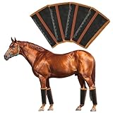 Fly Boots for Horses Set of 4,Mesh Fly Boots for...