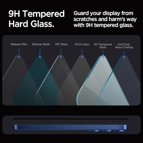 Image of Supershieldz NeoGuard HD+ Tempered Glass Screen Protector Guard for Samsung Galaxy S25 / S24 (6.2 Inch), Military Grade Protection, Easy Installation kit