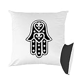 Recto : Blanc, 100% polyester.