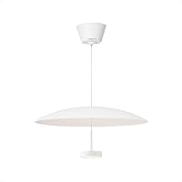 Artwork Studio AW-0642E-WH Core LED Shade Pendant Light, Long Life, Color Switching, Pendant, Hanging Ceiling Installation, S