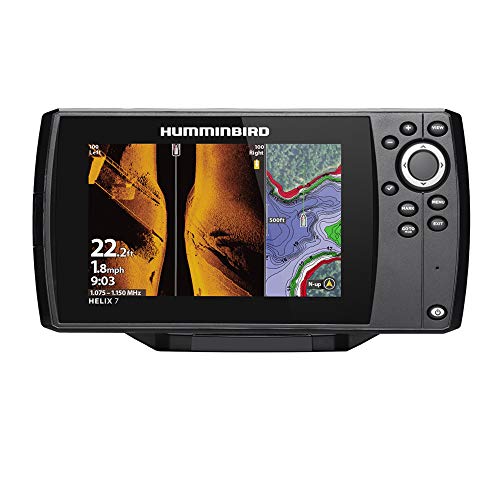 Humminbird 410950-1NAV HELIX 7 CHIRP MSI (MEGA Side Imaging) GPS G3 NAV Fish Finder