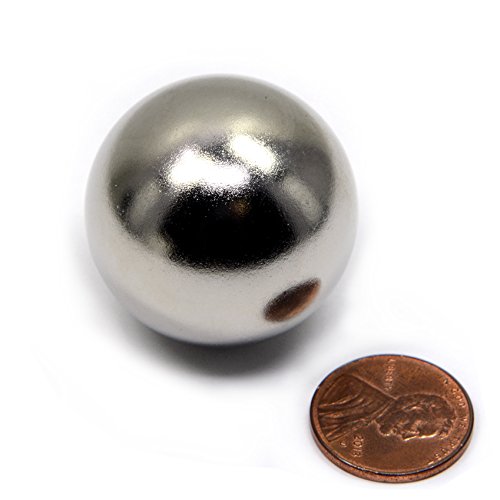 Cms Magnetics® 1.26" Sphere Neodymium Magnet One Piece - Storage Box Included For Added Safety #TOP3