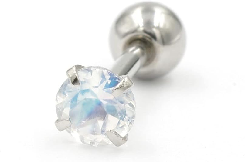 Amazon | [SkyJade] 16G ロイヤルブルームーンストーン カット 4mm