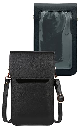 クリア窓付き・操作対応スマホポーチ（実用重視向け）