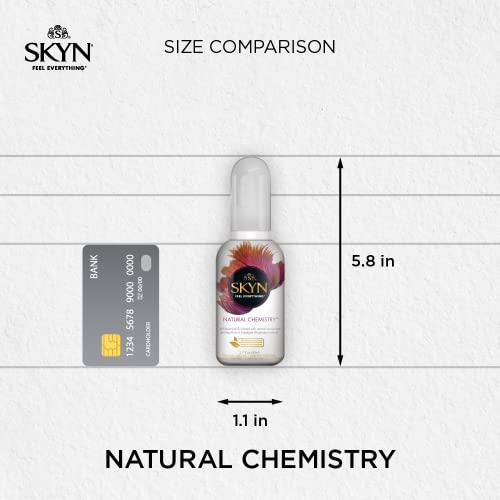 Skyn FETEGT246 Natural Chemistry Lubricant – 2.7 Fl. Oz – Ph-Balanced, Water-Based Lube Infused thumb #6