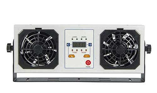 Hanchen Soplador de Aire Ionizante 1s Ionizador Antiestático Industrial Eliminador de Estática con Alarma H.V Auto-Limpieza