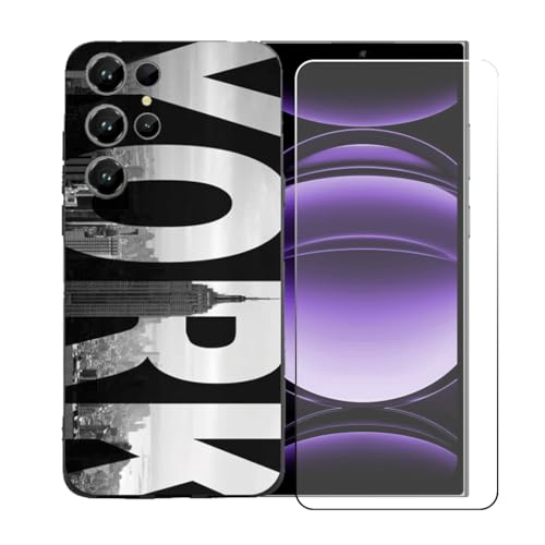 CongJiaLingXi�P�[�X�K�p�� Oukitel C61 GT (6.88") + �������ꂽ�K���X�X�N���[���v���e�N�^�[�A�_��ȃV���R�[���V�F���o���p�[TPU�ی�J�o�[�̂���,BST5