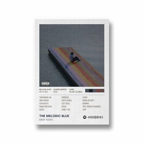 Image of Baby Keem Music Poster 13x19 Inch Unframed | 300 GSM Matte Board Paper with Peel & Stick Tape Included | Rap Hip Hop Wall Art | Posters for Wall | Home Decor | Wall Decor Items | Room Decoration Items