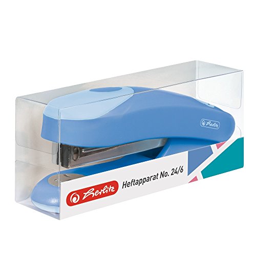 Bürotacker Herlitz Heftapparat No.24/6 in kompakter Ausführung