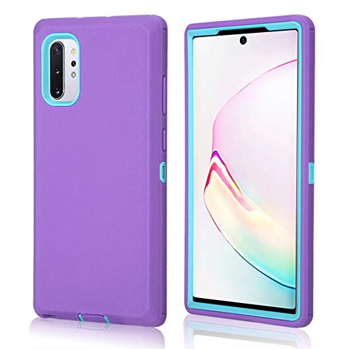 FastSun Samsung Galaxy S20 Ultra Defender Case, Protective Defender Shockproof Hybrid Case Dual Layer Design Hard Cover for Samsung Galaxy S20 Ultra (Purple-Teal)