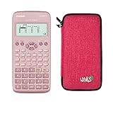  Casio FX-83GT X Pink + erweiterte Garantie + Schutztasche Pink