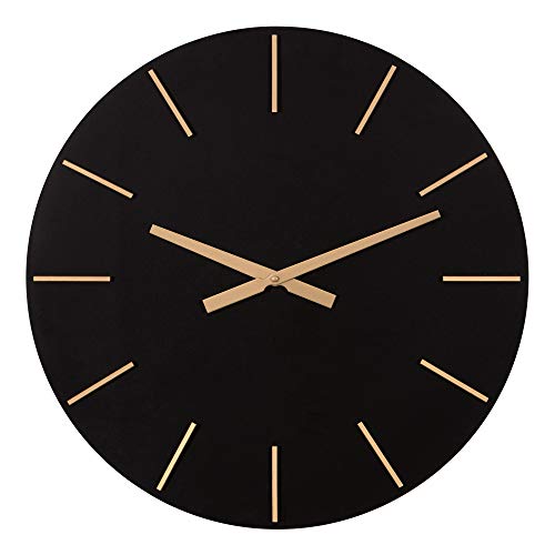 Top 10 Large Black Wall Clock of 2022 Katynel