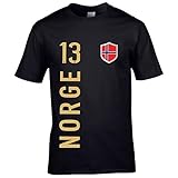 norwegen trikot auswärts Den Wunschnamen & Wunschnummer nach dem Kauf an olli@fanshirts4u.de mitteilen.