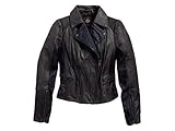 harley-davidson lederjacke messenger 3/4 Multitrack-Ziernähte an den Schultern, Ärmeln, Seiten und hinterer Taille. H-D-Metallplakette am Rückenausschnitt.