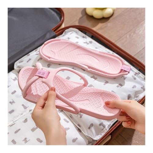 Chaussons de voyage pliables pour couples en tissu léger confort intérieur