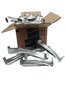 6 inch Quick Screw Hidden Gutter Hanger (50 Pack)