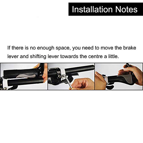 Wolfride Bike Handlebar Grips Bicycle Handle Grips Ergonomic for Mountain Bike - Thumbnail 5