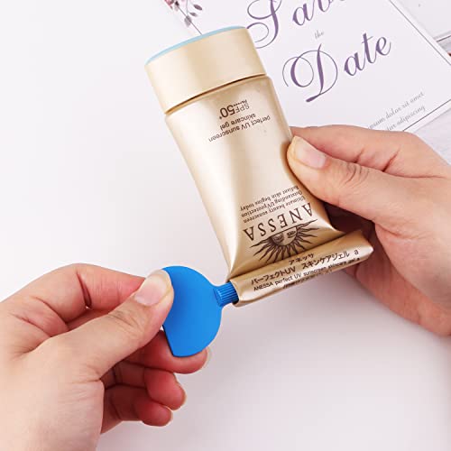 Image of 4PCS Toothpaste Squeezer,Tube Squeezer, Metal Tube Presser Tube Roller Tube Wringer Keys Dispenser Roller for Toothpaste Cosmetic Oil Cream Paint Squeezer(4 Color)