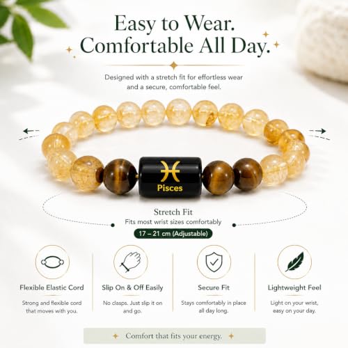 Image of Zodiac Crystal Bracelet for Men & Women